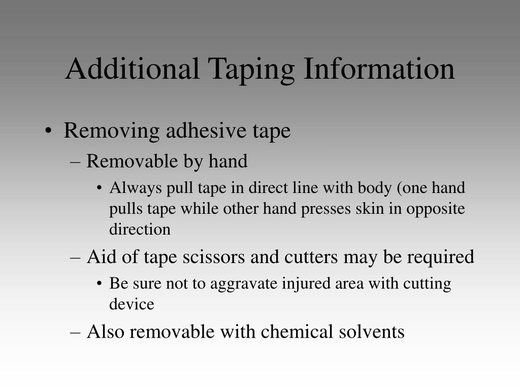 PPT - Chapter 8: Bandaging and Taping PowerPoint Presentation, free