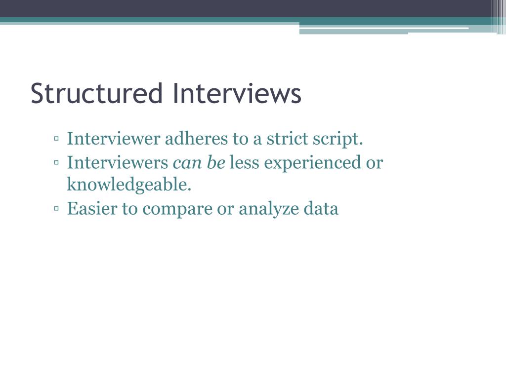 PPT Qualitative Research Interviews PowerPoint Presentation, free