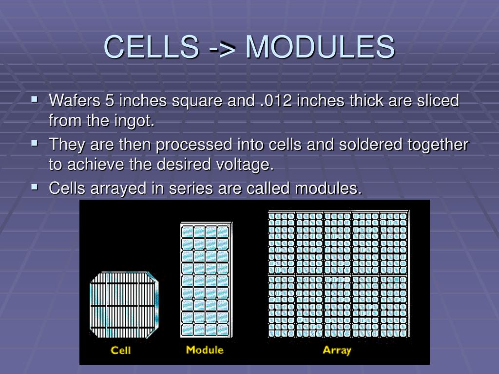 PPT SINGLE CRYSTAL SILICON PV CELLS PowerPoint Presentation, free