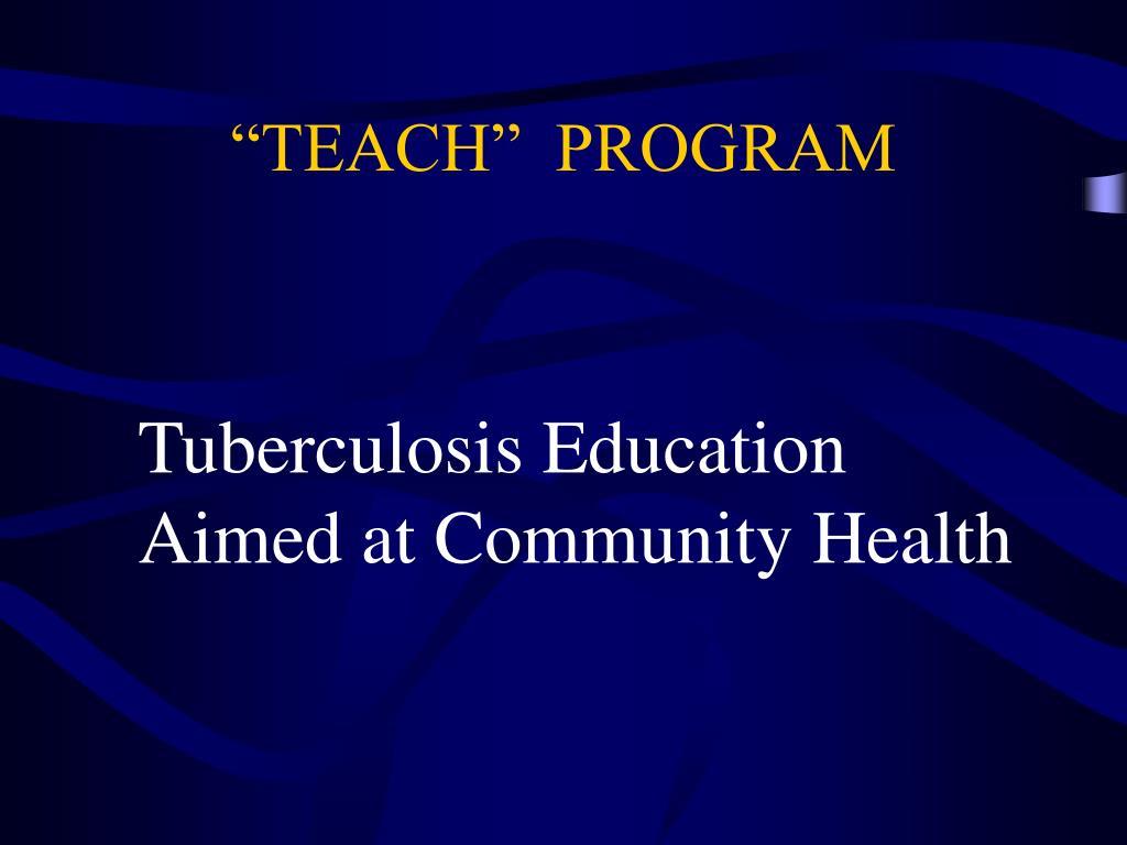 PPT NIH TUBERCULOSIS ACADEMIC AWARD* PowerPoint Presentation, free