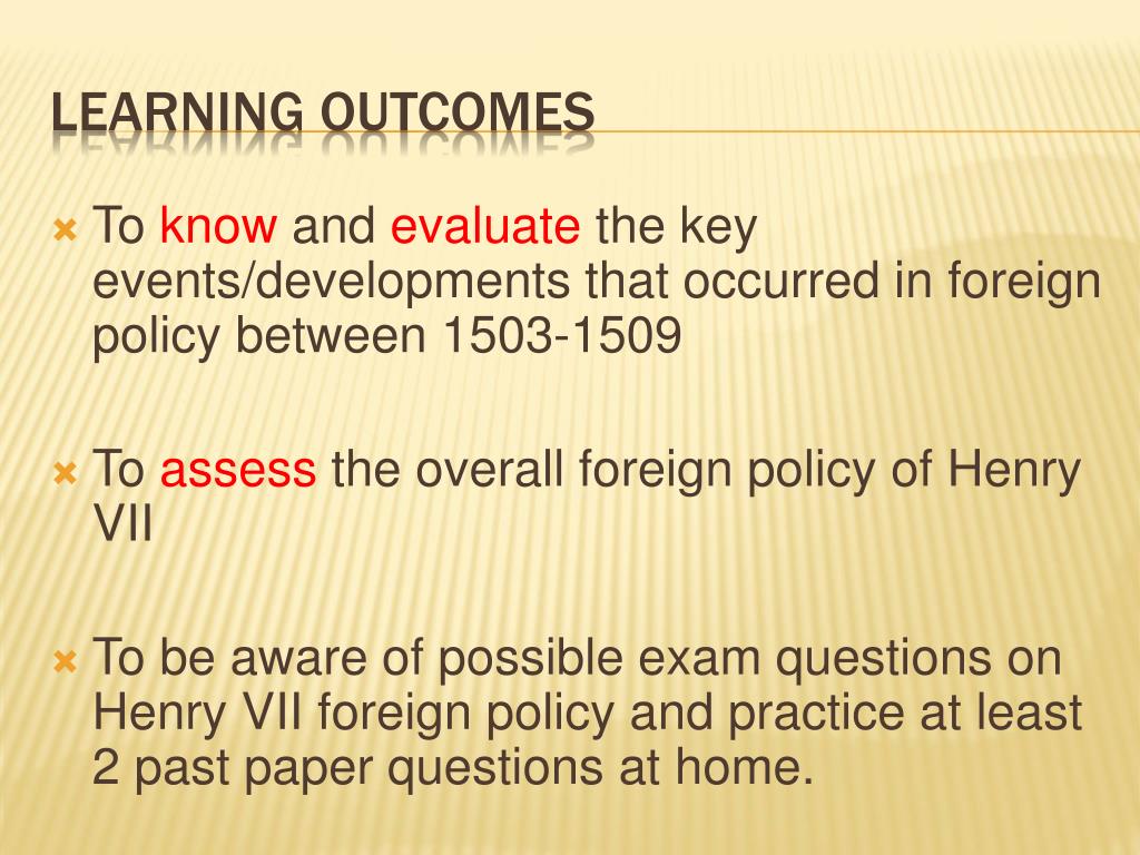 PPT Source Analysis Why does Mattingly praise Henry’s foreign policy