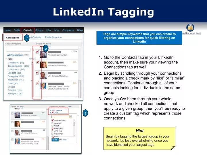 PPT LinkedIn Tagging PowerPoint Presentation, free download ID1472470