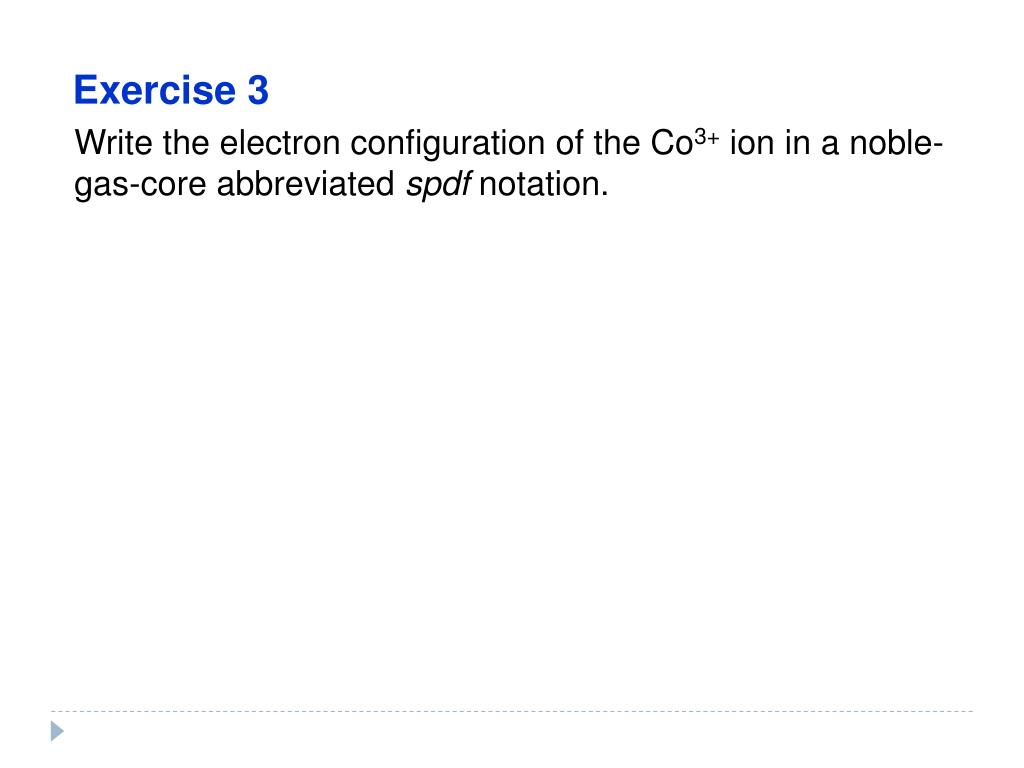 Spdf Notation For Bromine Chem 101 week 8 ch7 / A guide to the