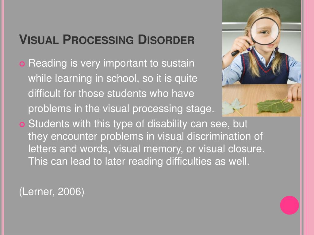 What Does Visual Processing Disorder Mean at Scott Dickerson blog