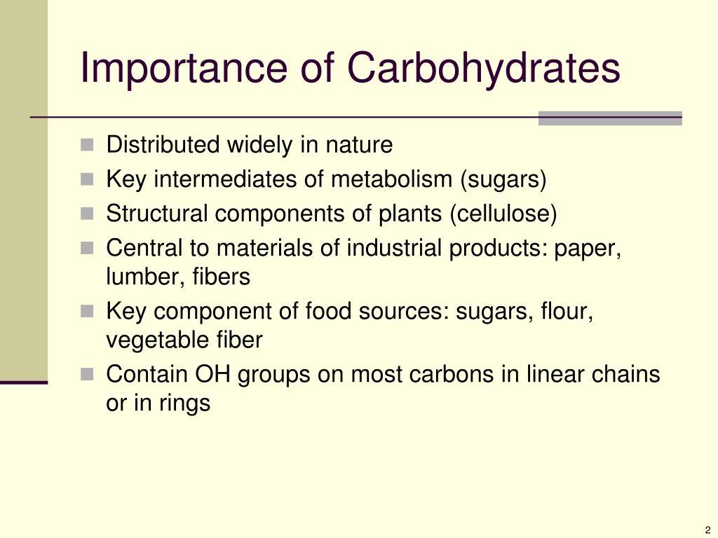 PPT Chapter 25. Biomolecules Carbohydrates PowerPoint Presentation