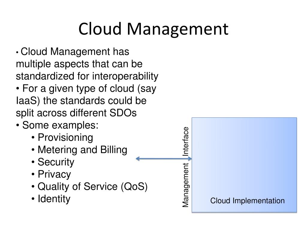 PPT Cloud Standards Overview PowerPoint Presentation, free download