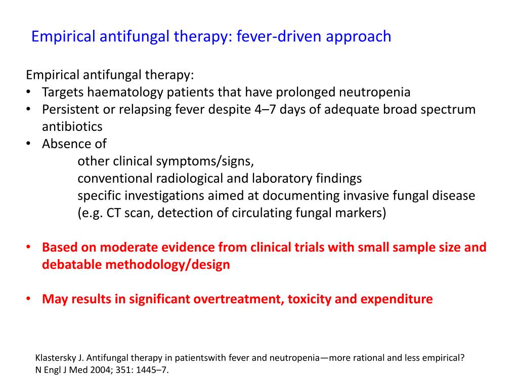 PPT Fungal infections in hematology patients advances in prophylaxis