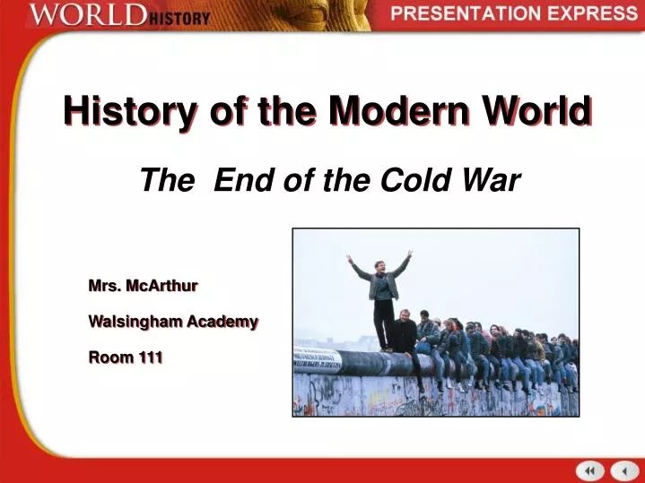 PPT History of the Modern World PowerPoint Presentation, free download ID1478024