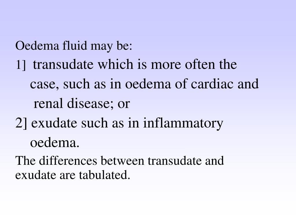 PPT OEDEMA PowerPoint Presentation, free download ID1478540