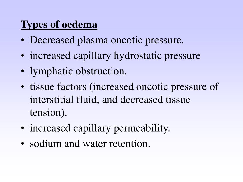 PPT OEDEMA PowerPoint Presentation, free download ID1478540
