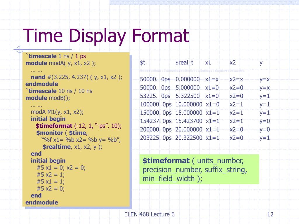 PPT ELEN 468 Advanced Logic Design PowerPoint Presentation, free