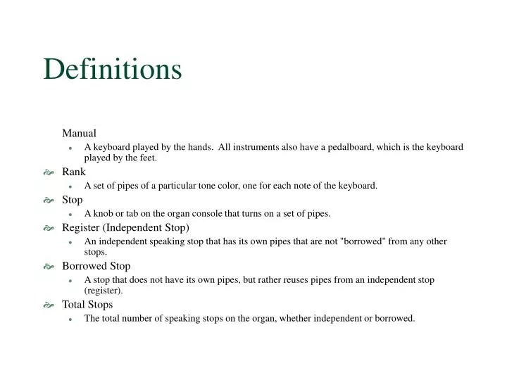 PPT Definitions PowerPoint Presentation, free download ID1479938