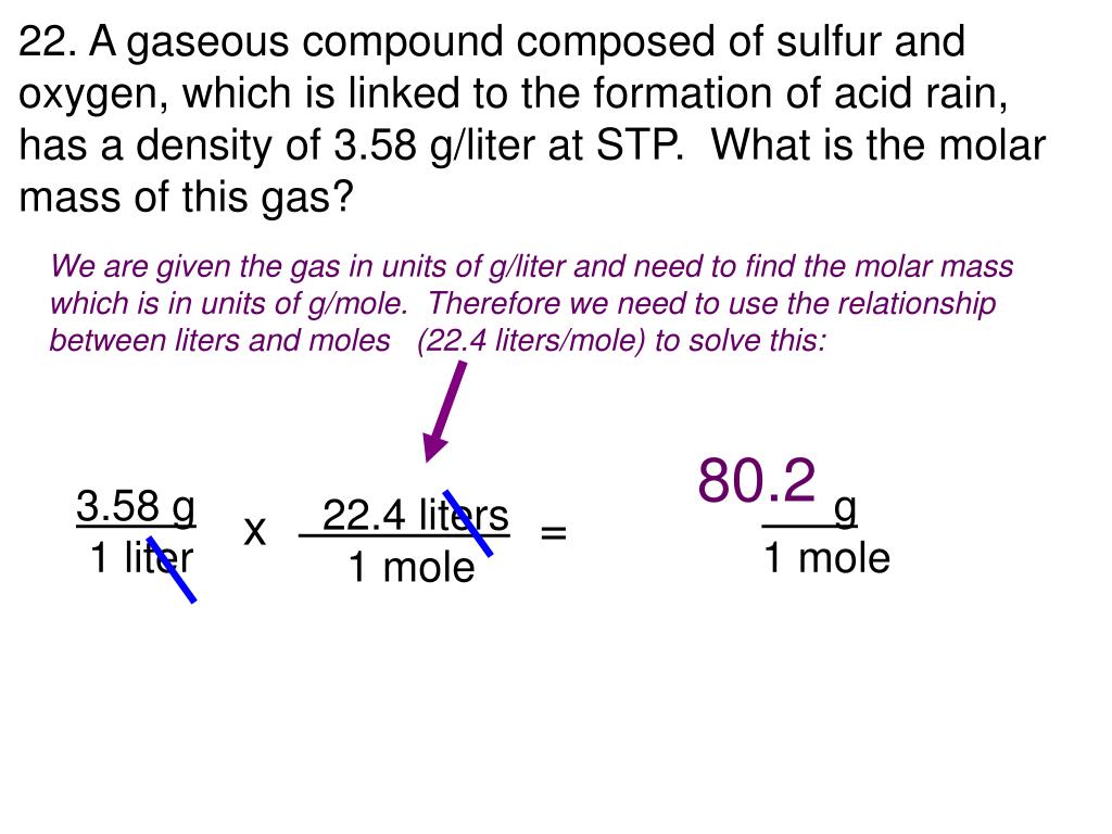 PPT 16 Find the mass in grams of 4.52 x 10 3 moles of C 20 H 42