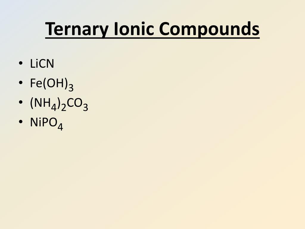 PPT Aim How do you name ionic compounds? PowerPoint Presentation
