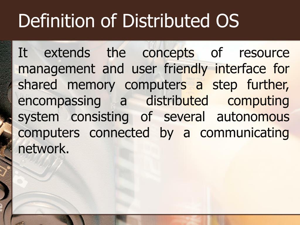 PPT Distributed Operating Systems PowerPoint Presentation, free