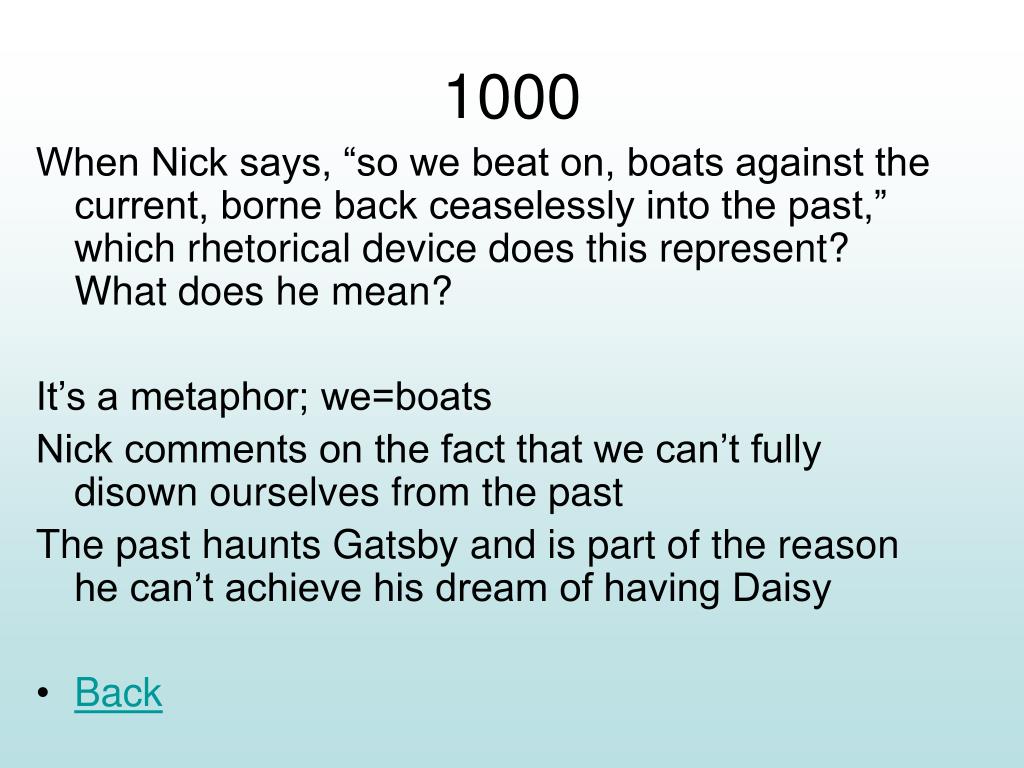 PPT THE GREAT GATSBY PowerPoint Presentation, free download ID1487225