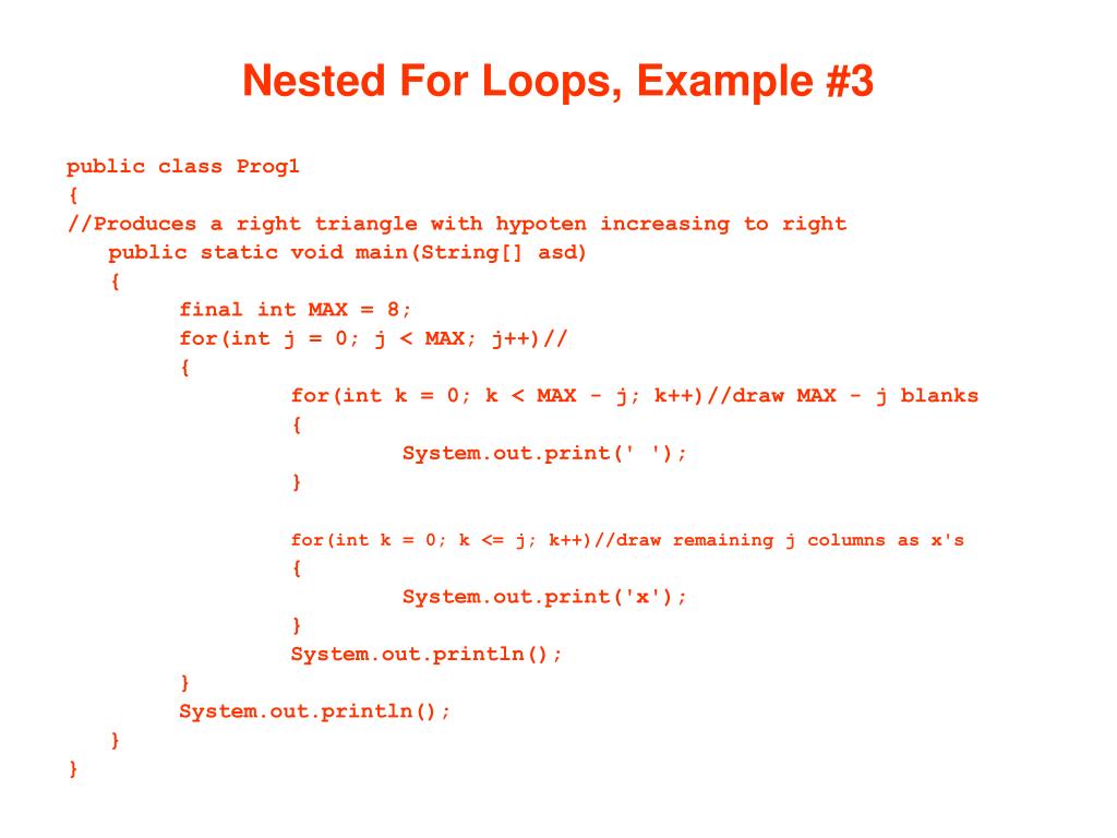 PPT Nested For Loops PowerPoint Presentation, free download ID1487323