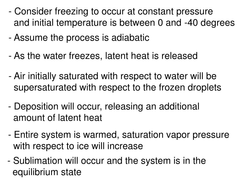 PPT 5. Formation and Growth of Ice Crystals PowerPoint Presentation