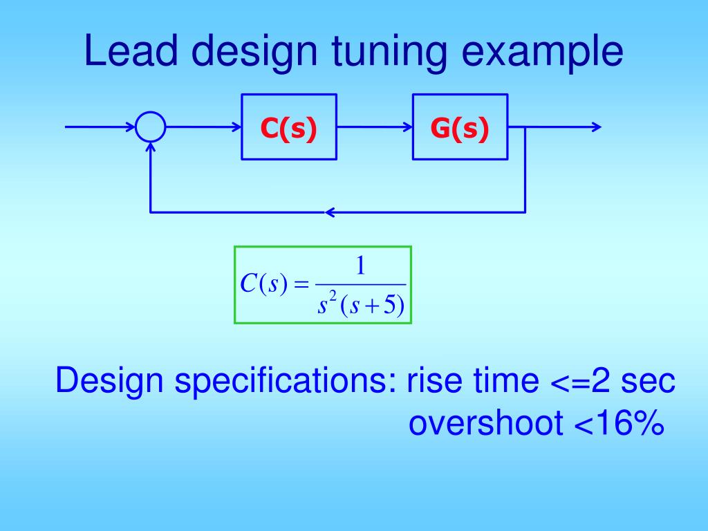 PPT Lead Controller Design PowerPoint Presentation, free download
