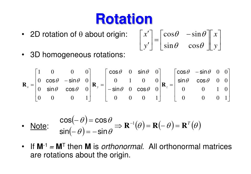 PPT Transformations With OpenGL PowerPoint Presentation, free