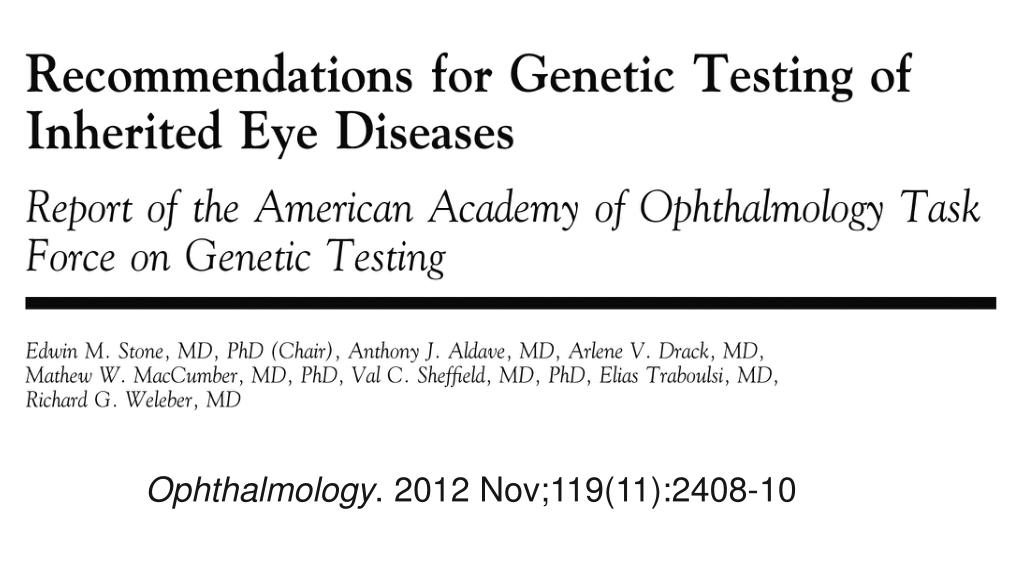 PPT Testing for Macular Degeneration PowerPoint Presentation ID1491008