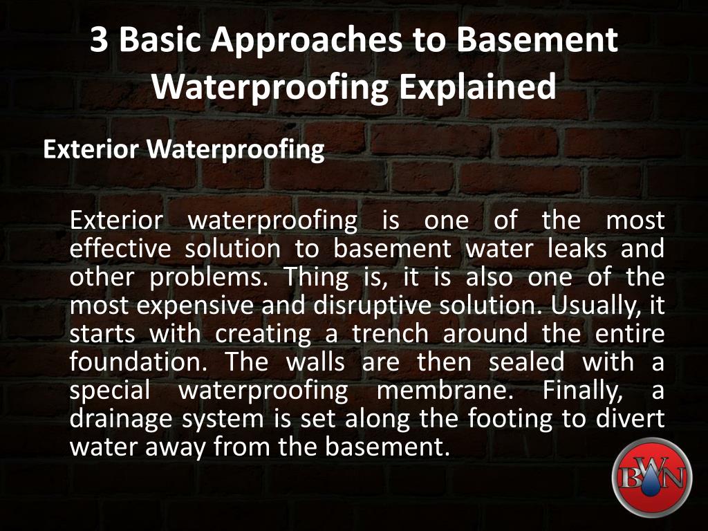 PPT Basement Repair PowerPoint Presentation, free download ID1492860