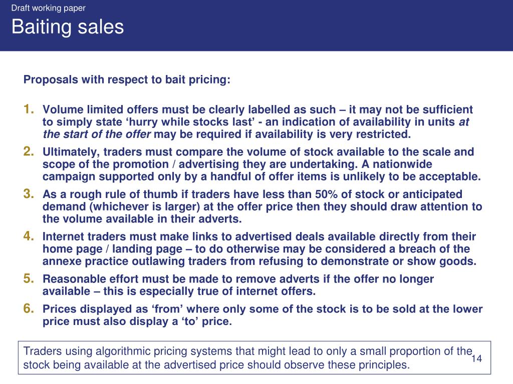 PPT Advertising of Prices Working Paper PowerPoint Presentation, free