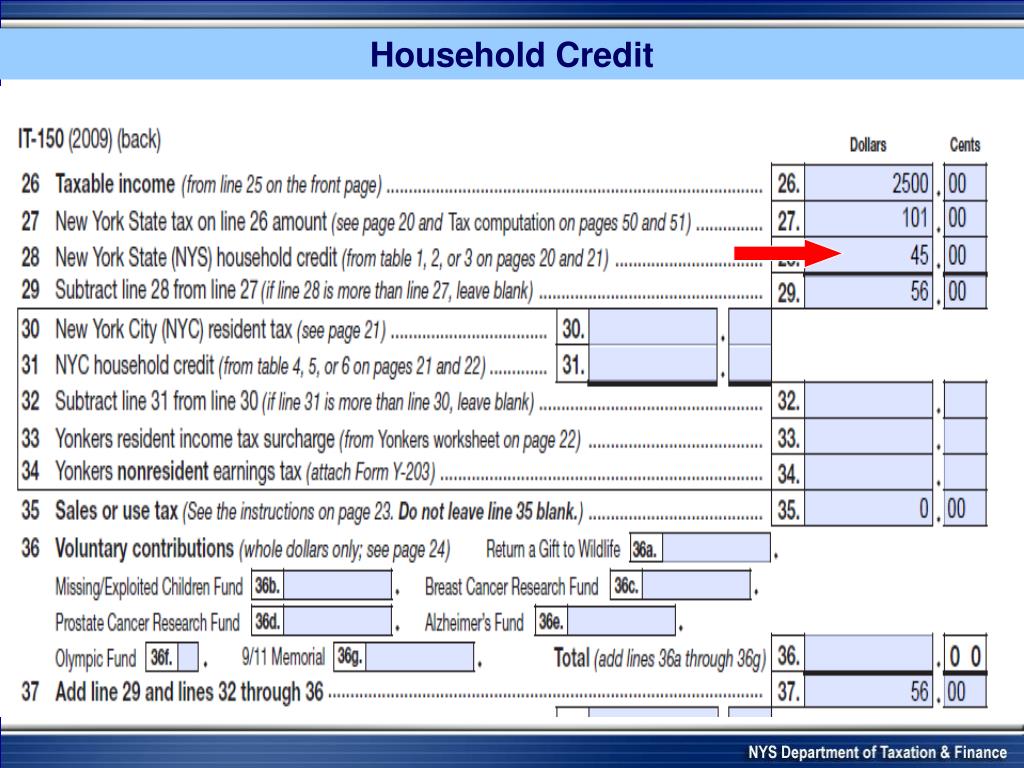 PPT New York State Department of Taxation and Finance PowerPoint