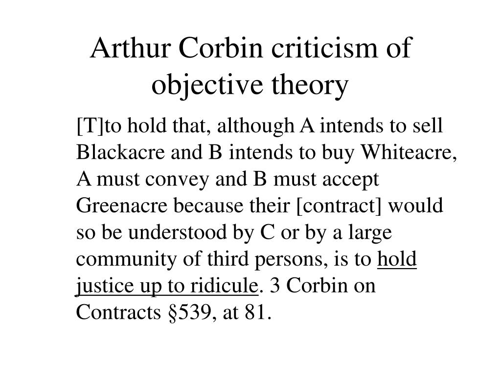 PPT American Contract Law in a Comparative Perspective