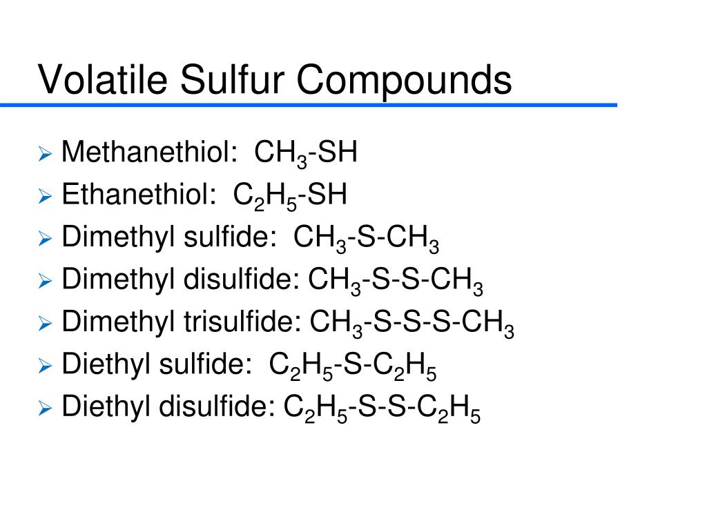 PPT Sulfur Compounds in Wine PowerPoint Presentation ID152829