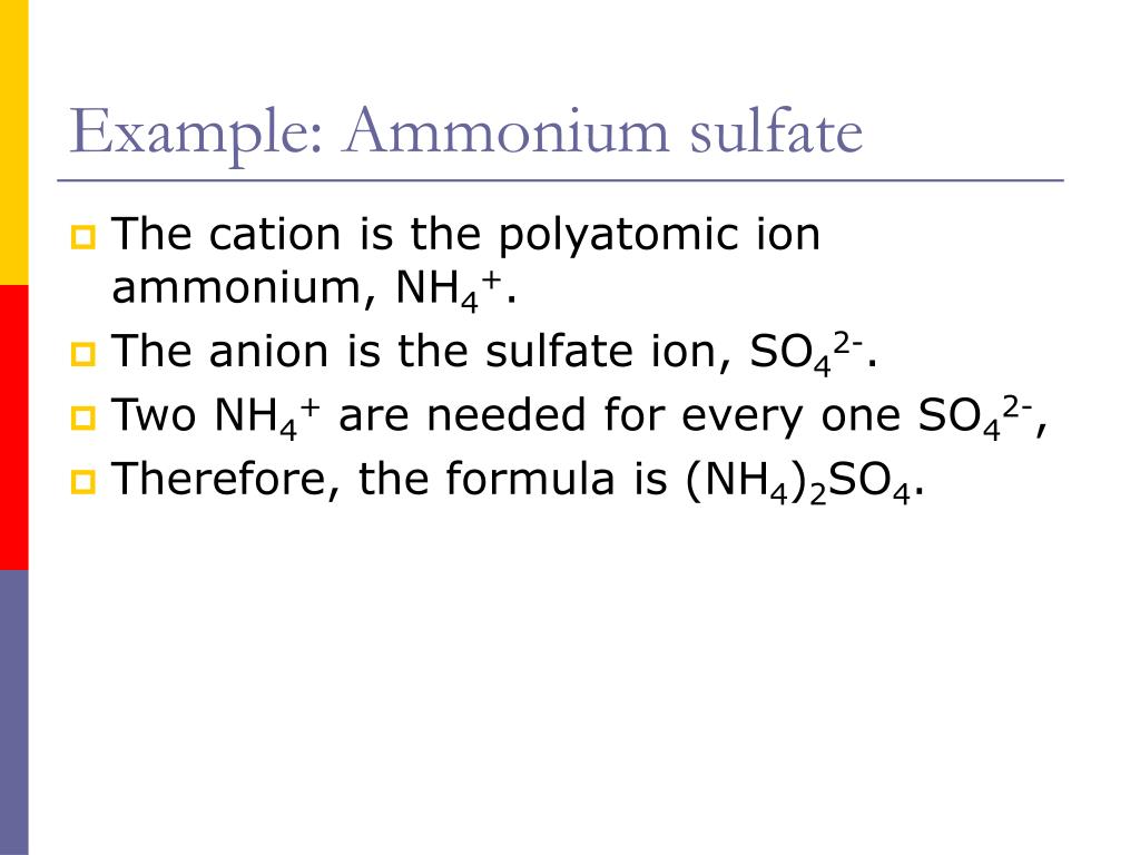 PPT Polyatomic Ions and Their Compounds PowerPoint Presentation ID
