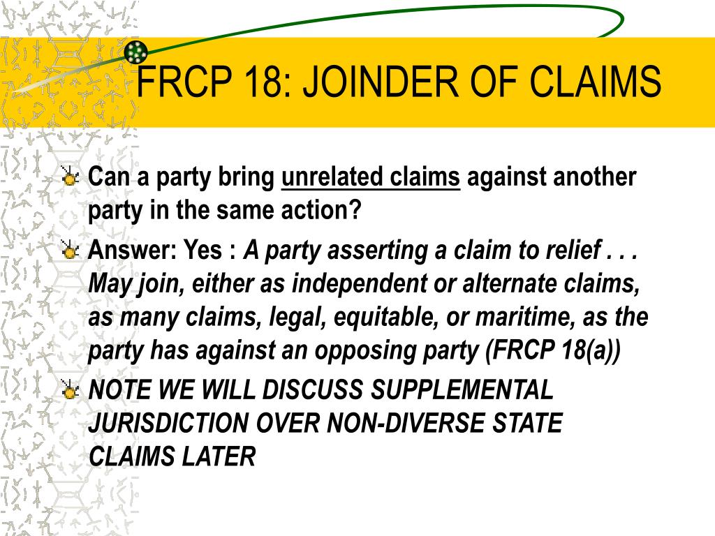 PPT CIVIL PROCEDURE CLASS 11 PowerPoint Presentation, free download