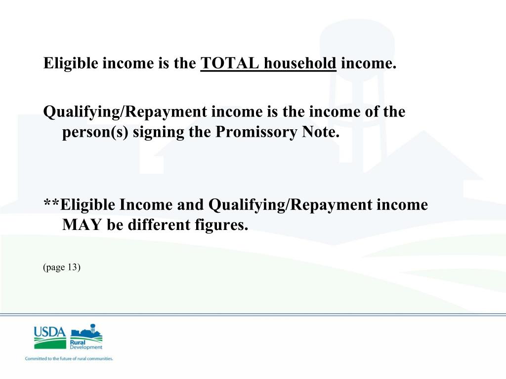 PPT USDA Guaranteed Rural Housing (GRH) Loans PowerPoint Presentation