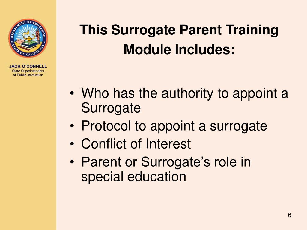 PPT Surrogate Parents in California Special Education An Overview