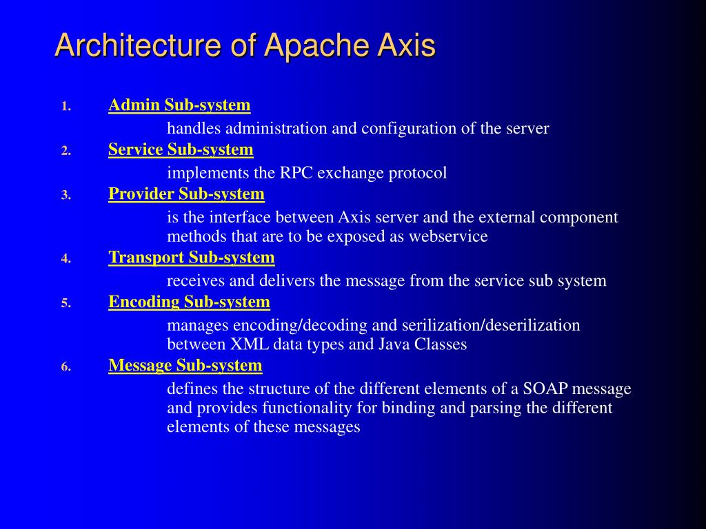 PPT Intro to Apache Axis PowerPoint Presentation, free download ID