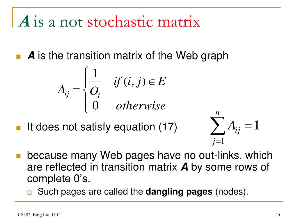 PPT Chapter 6 Link Analysis PowerPoint Presentation ID157188