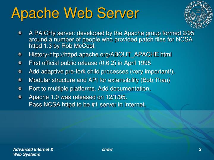 PPT Apache httpd  Server PowerPoint Presentation ID157375