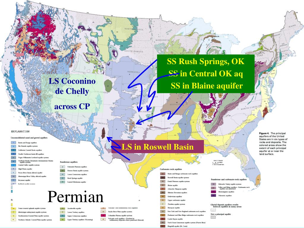 PPT Overview of Paleozoic History and Resulting Aquifers PowerPoint