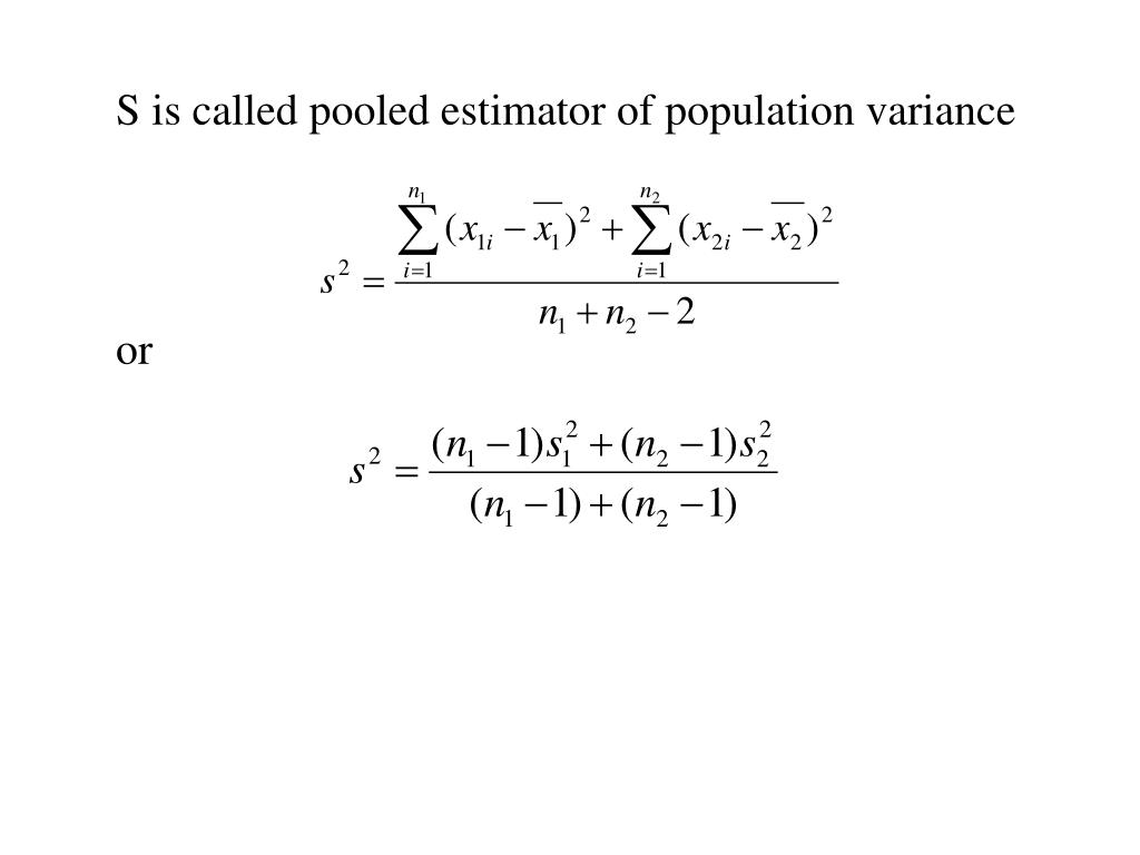 PPT Some Concepts * Estimators Random variables used to estimate