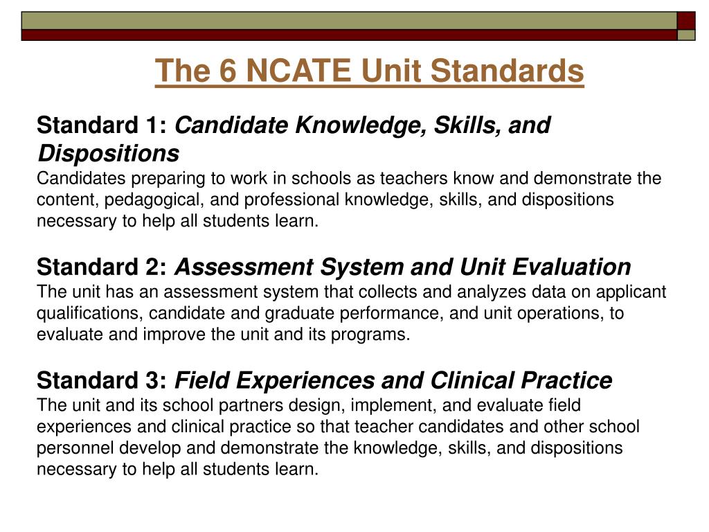 PPT NCATE PowerPoint Presentation, free download ID16080