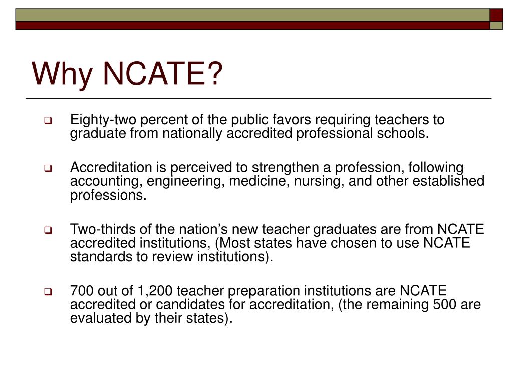 PPT NCATE PowerPoint Presentation, free download ID16080
