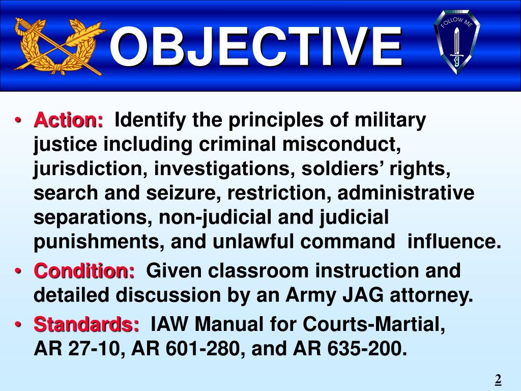 PPT MILITARY JUSTICE PowerPoint Presentation, free download ID161397
