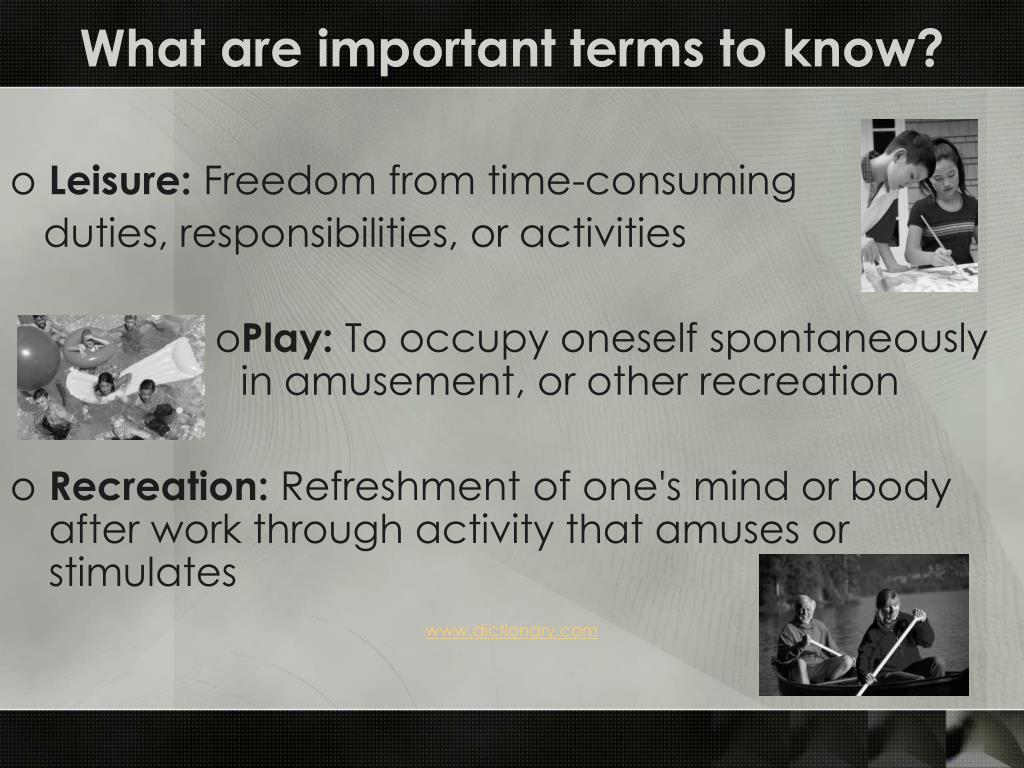 PPT My Therapeutic Recreation Degree . . . PRICELE PowerPoint Presentation ID161925
