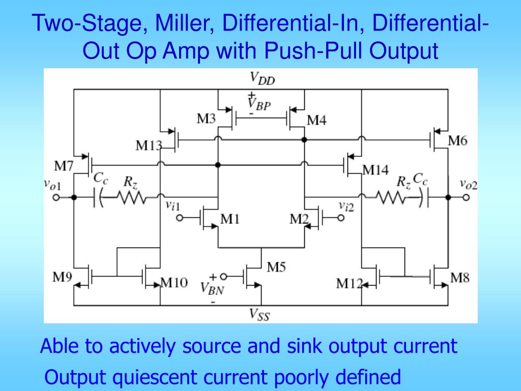 PPT Differential Amplifiers and common mode feedback PowerPoint