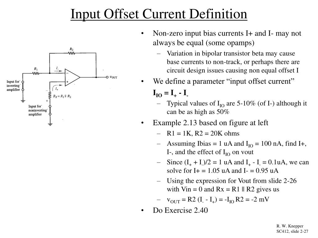 PPT Operational Amplifiers Chapter 2 (Horenstein