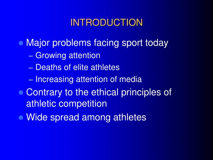 PPT Ergogenic Aids in Sports PowerPoint Presentation ID162703