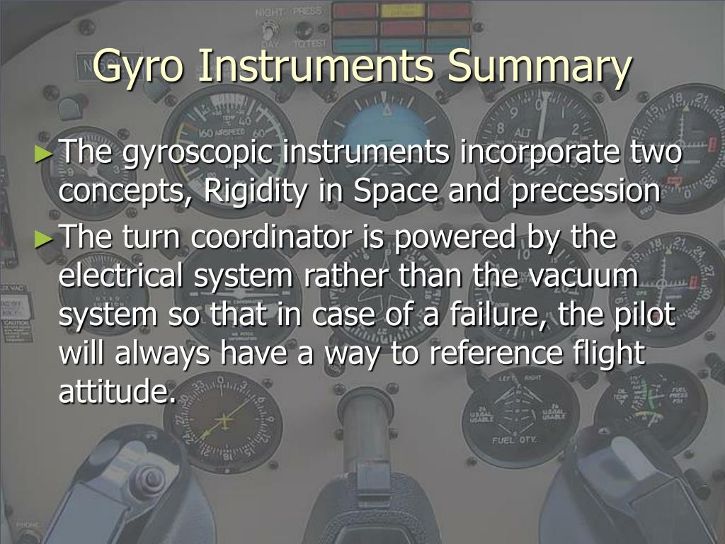PPT Aircraft Instruments PowerPoint Presentation, free download ID165955