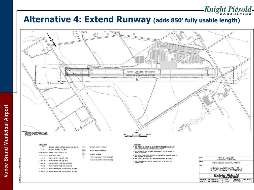 PPT Vance Brand Municipal Airport Airport Master Plan PowerPoint