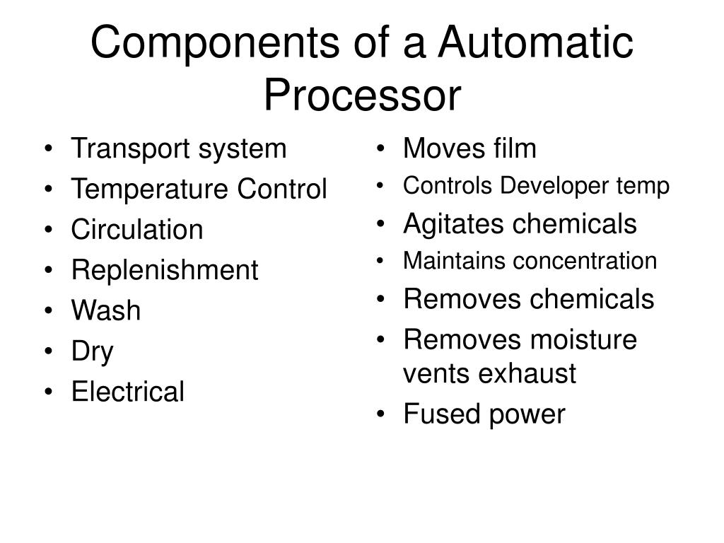 PPT Chapter 14 Processing the Latent Image PowerPoint Presentation