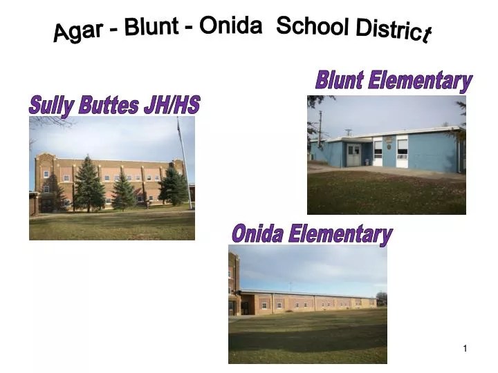 PPT Agar Blunt Onida School District PowerPoint Presentation